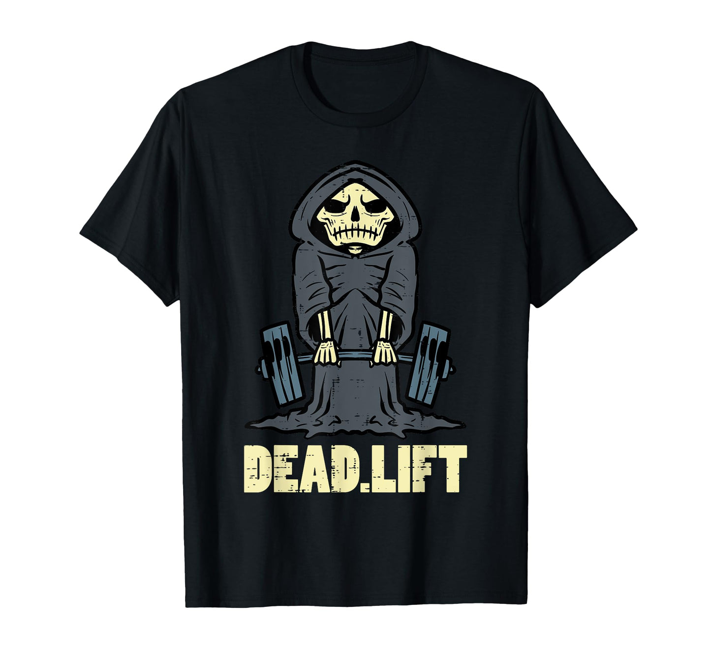 Workout Skeleton Deadlift Gym Training Exercise Men Women T-Shirt