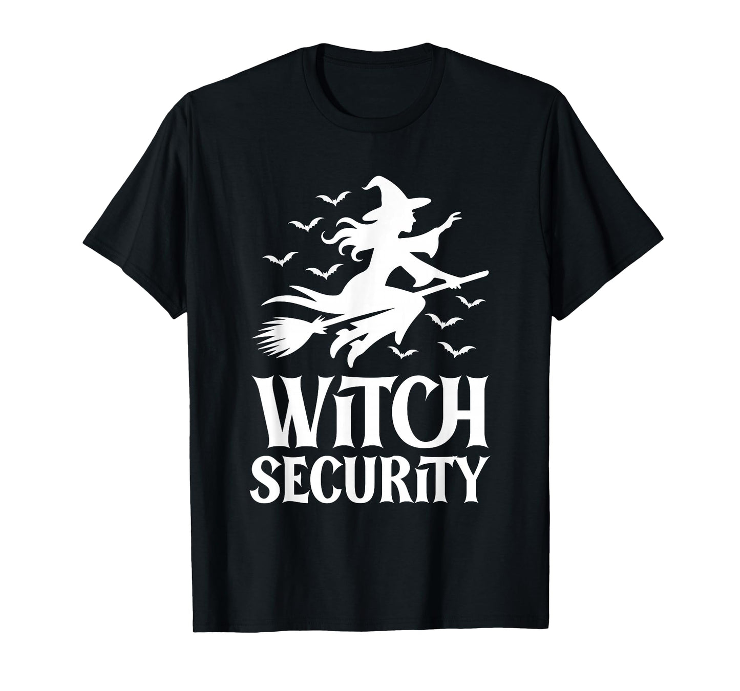 Witch Security Easy Husband of Witches Costume Boyfriend T-Shirt
