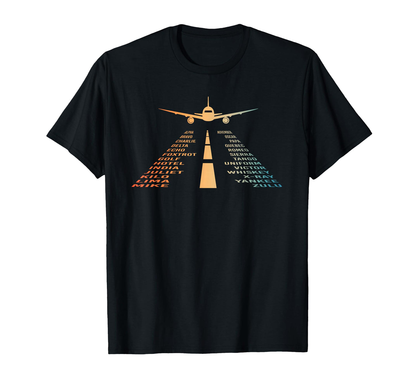 Pilot Airplane Lover Gift Aviation Stuff Men Women Unisex-Adults & Kids Retro T-Shirt Black Small Short Sleeve