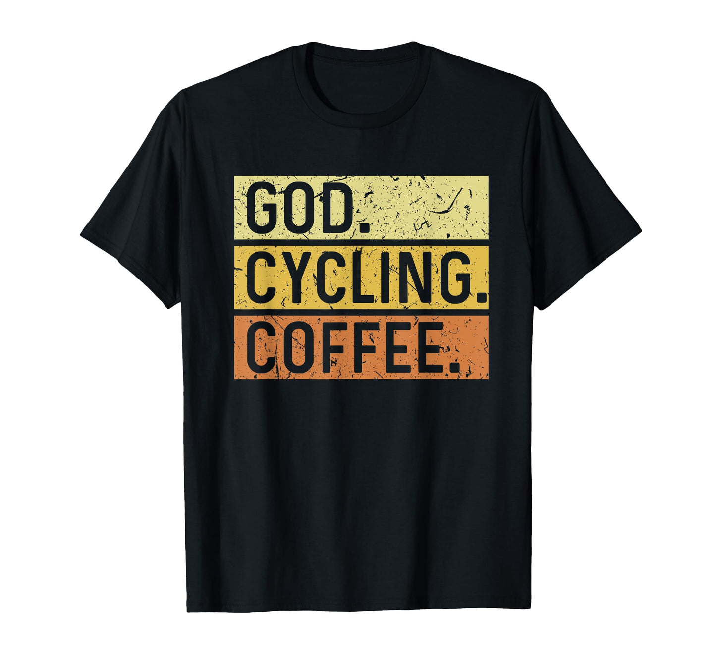 God Cycling Coffee Jesus Mountain Bike MTB Biking T-Shirt