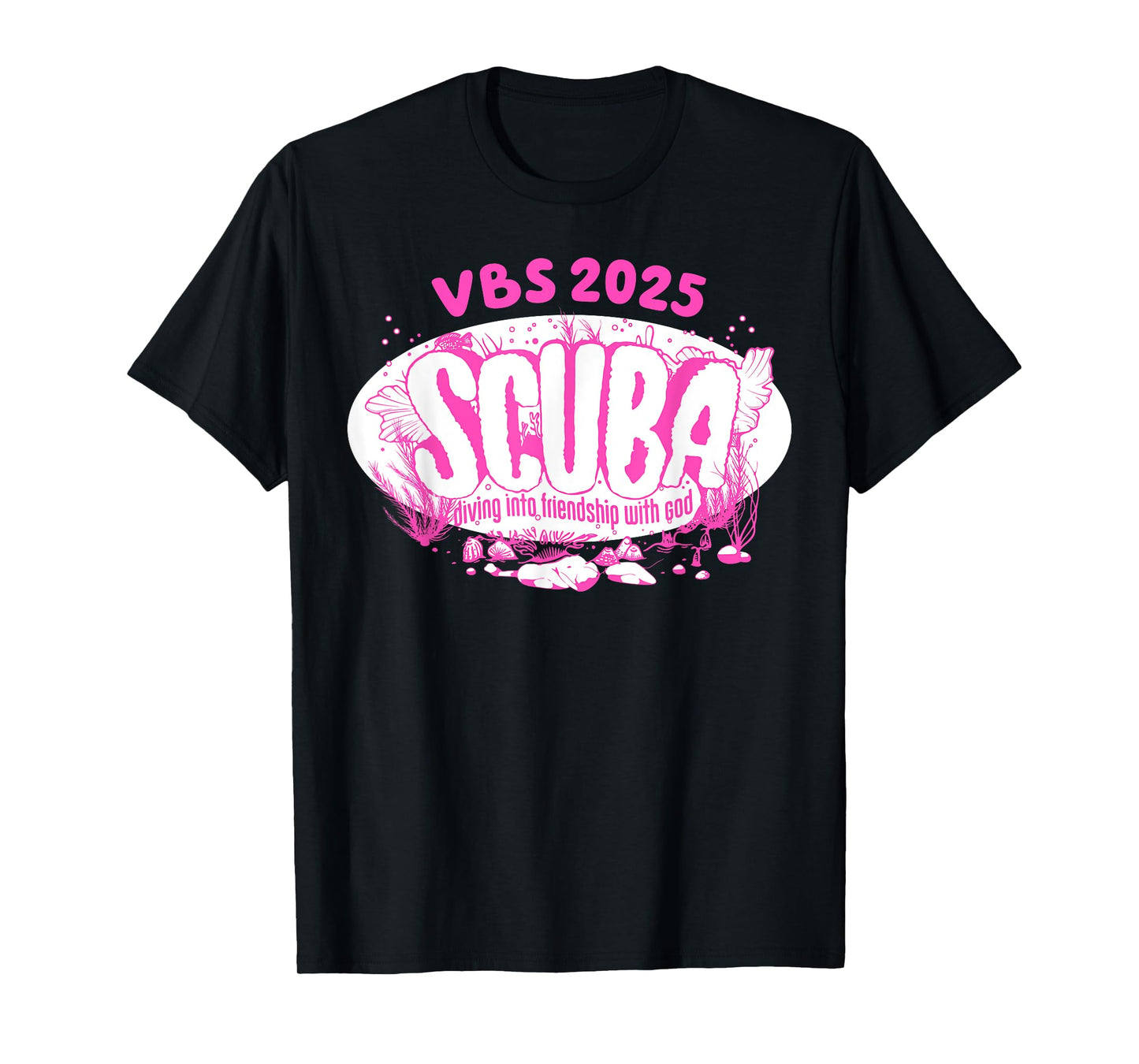 VBS 2025 Scuba Diving Into Friendship Vacation Bible School T-Shirt