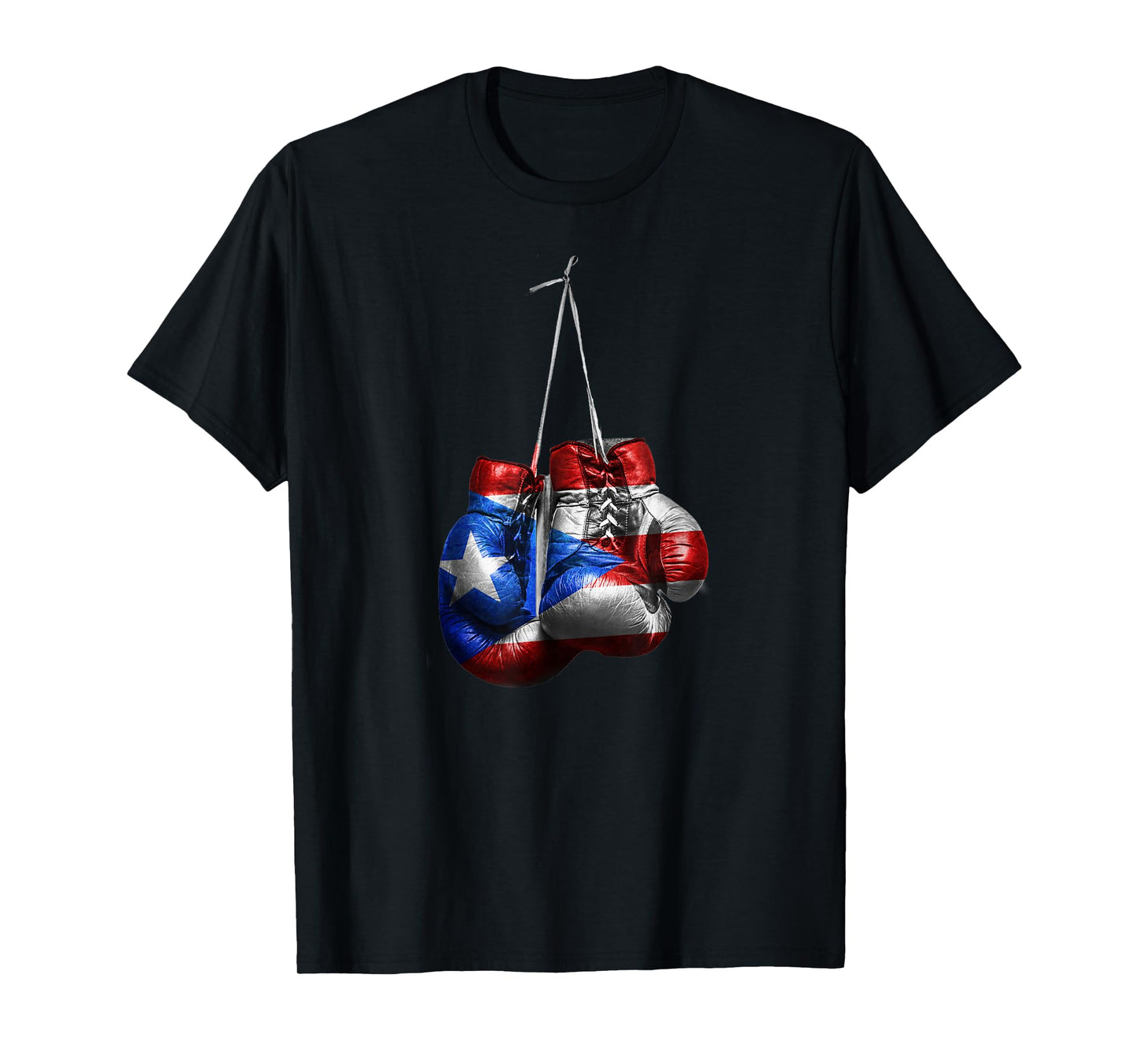 Puerto Rico Vintage Boxing Gloves T-Shirt T-Shirt
