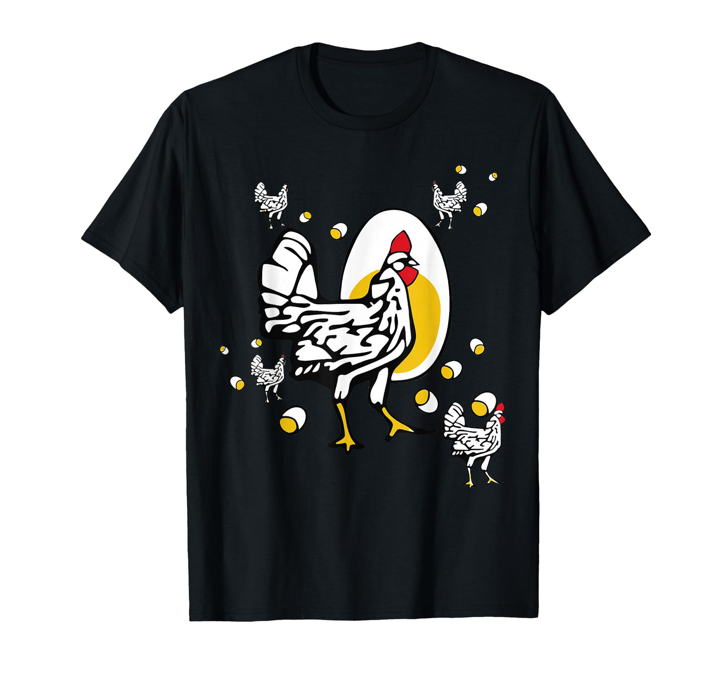 Vintage Roseanne Chicken - Funny Roseanne Rooster and Egg T-Shirt