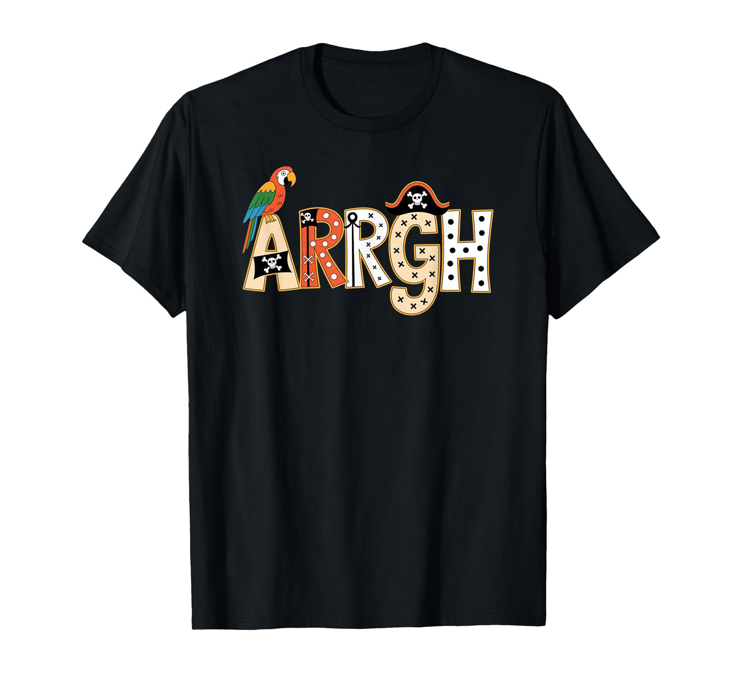 Fun Arrgh Pirate Style Pirate Costume ARGH Pirate T-Shirt