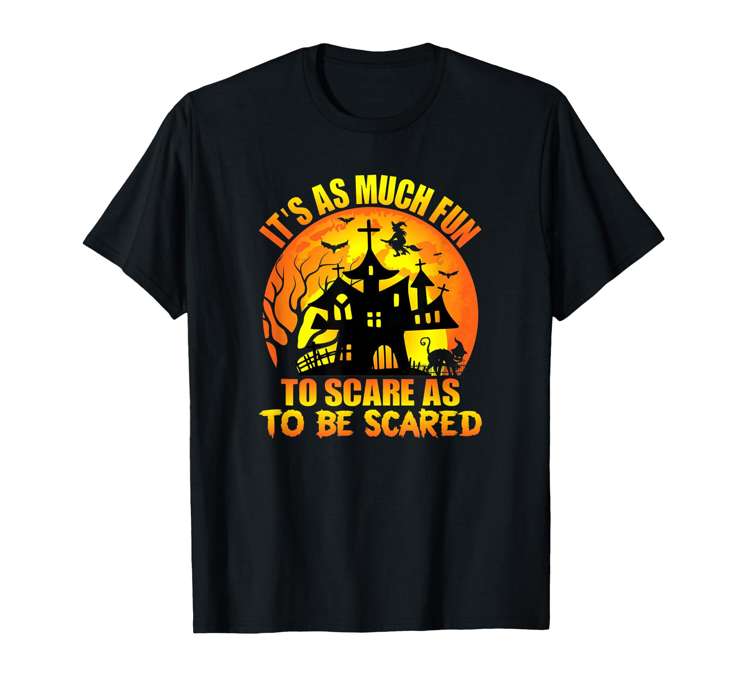 Cute Halloween Scared Decor T-Shirt