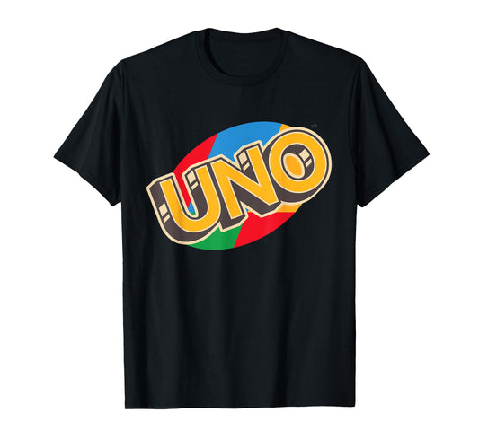 UNO Vintage Game Night Logo T-Shirt