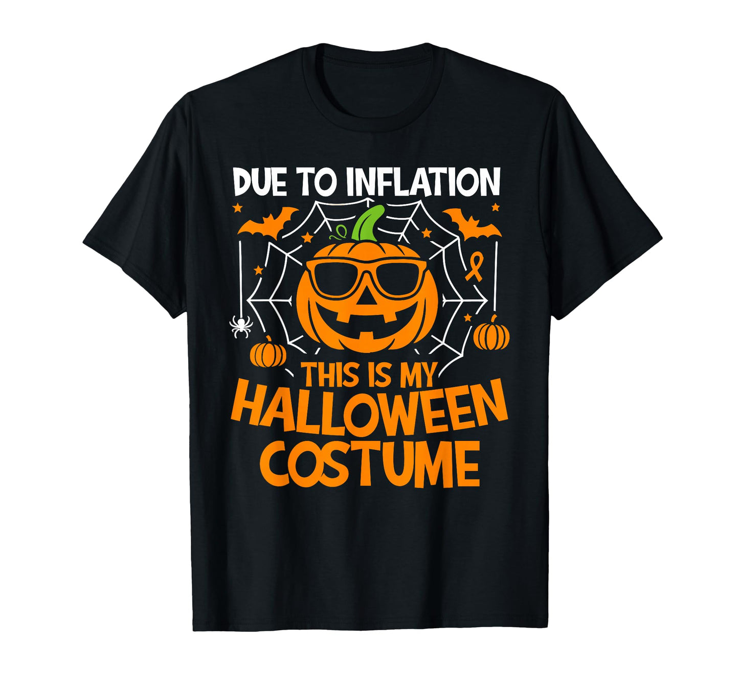 Pumpkin Halloween Costume Men Women Funny Halloween T-Shirt