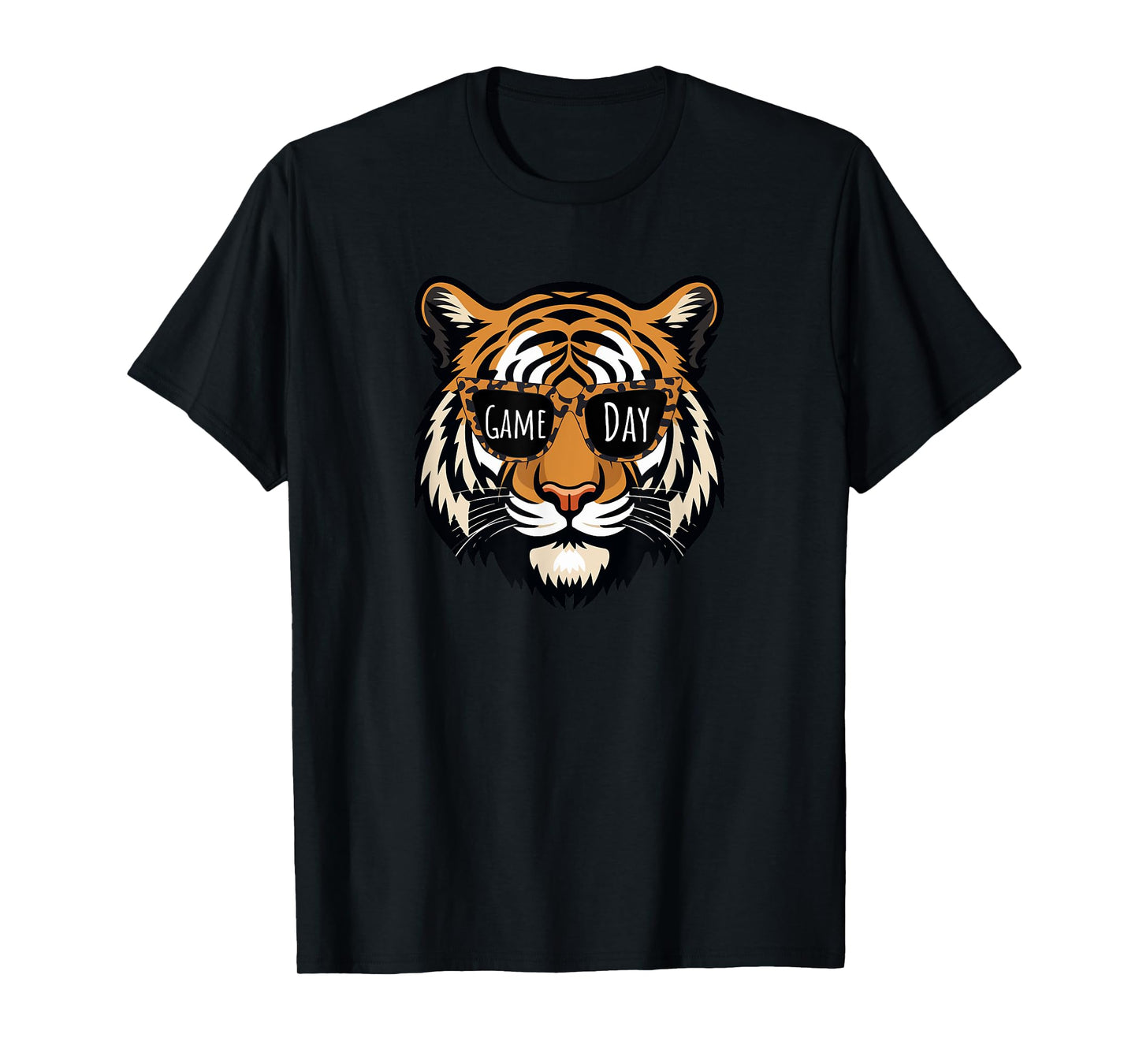 Touchdown American Football Game Day Thanksgiving Tiger Cool T-Shirt