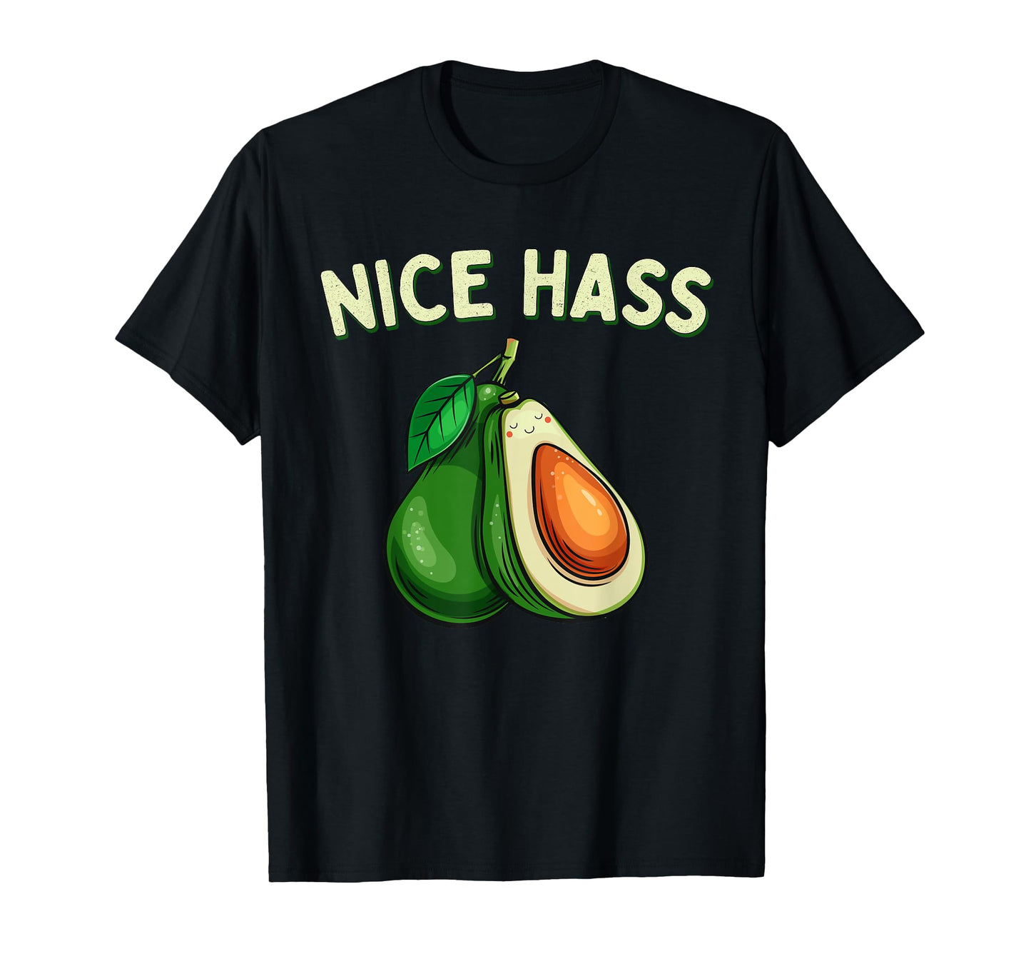 Nice Hass Funny Avocados Shirts for Men Women Kawaii Avocado T-Shirt