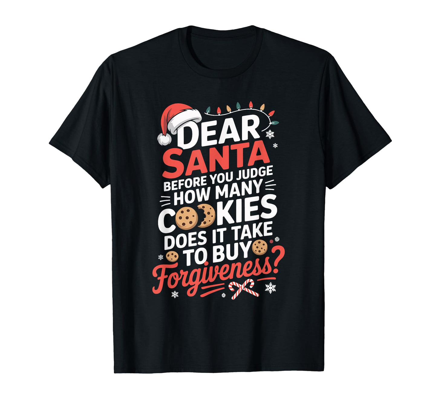 Christmas Humor Funny Xmas Pajama for Men Women Kids T-Shirt