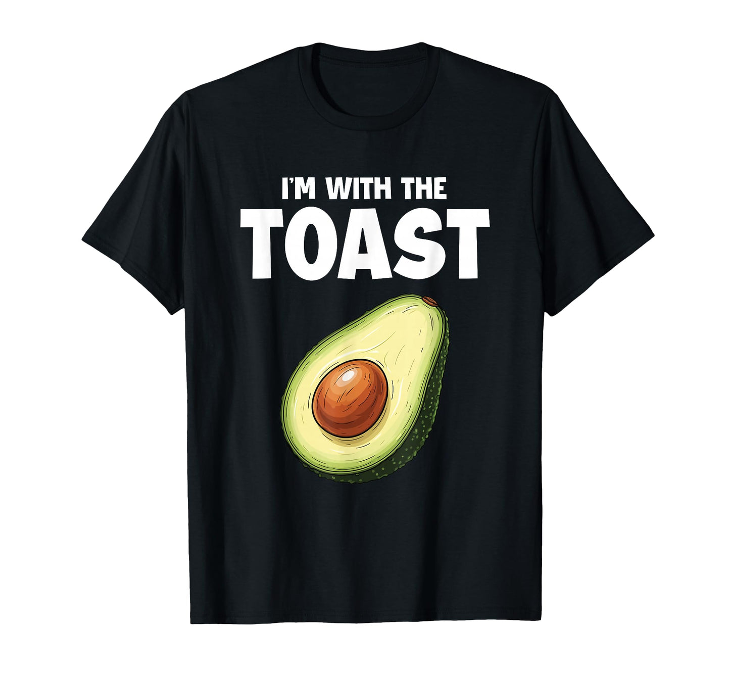 I'm with The Toast - Matching Halloween Costume Couple T-Shirt