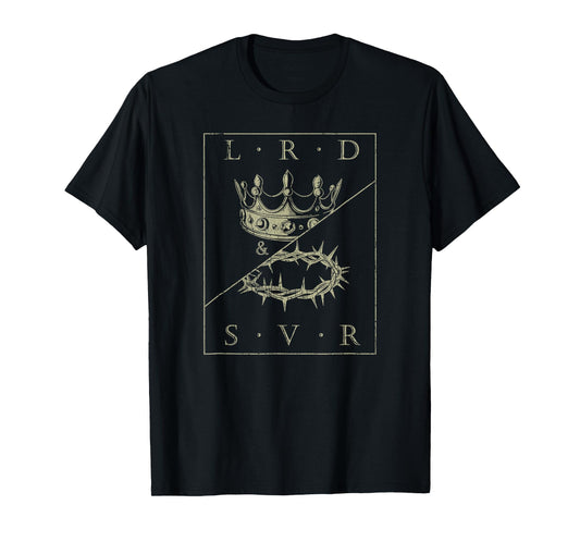 Vintage Retro Jesus Christian Lord & Savior Graphic T-Shirt