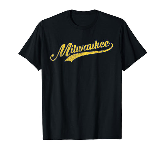 Milwaukee Baseball classic vintage T-Shirt