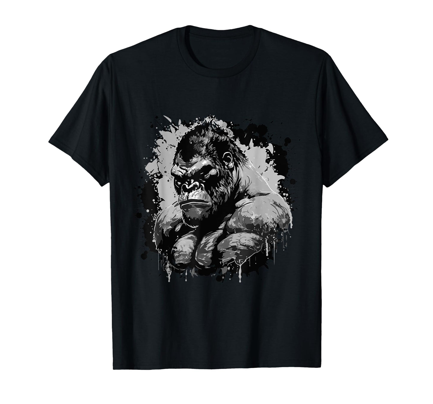 Gorilla Beast Muscles Workout Bodybuilding Boxing Gym T-Shirt