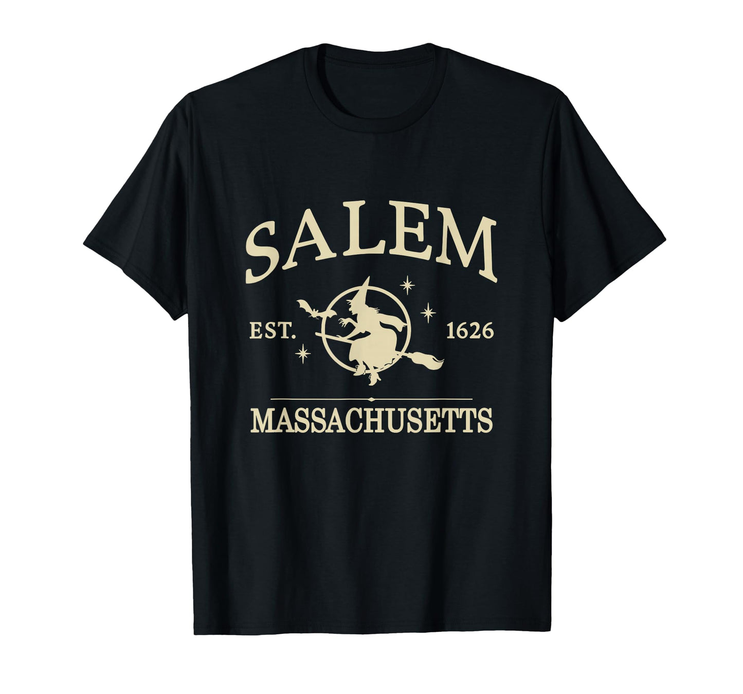 Salem Massachusetts 1626 Halloween Salem Witches Women Men T-Shirt