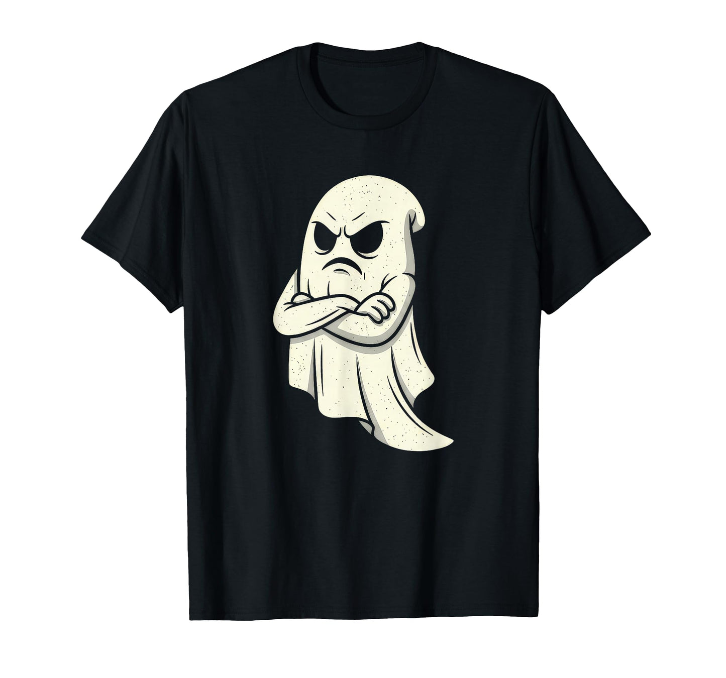 A Cloaked Ghost Floats in The Halloween T-Shirt