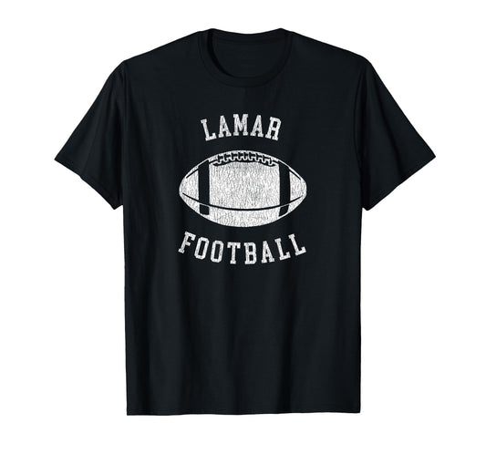 Lamar Football Distressed Vintage 80's Throwback Classic T-Shirt