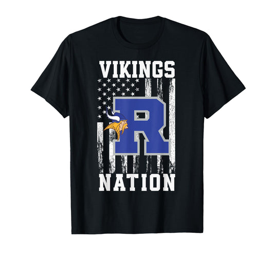 Ripley Vikings Logo Nation HS T-Shirt