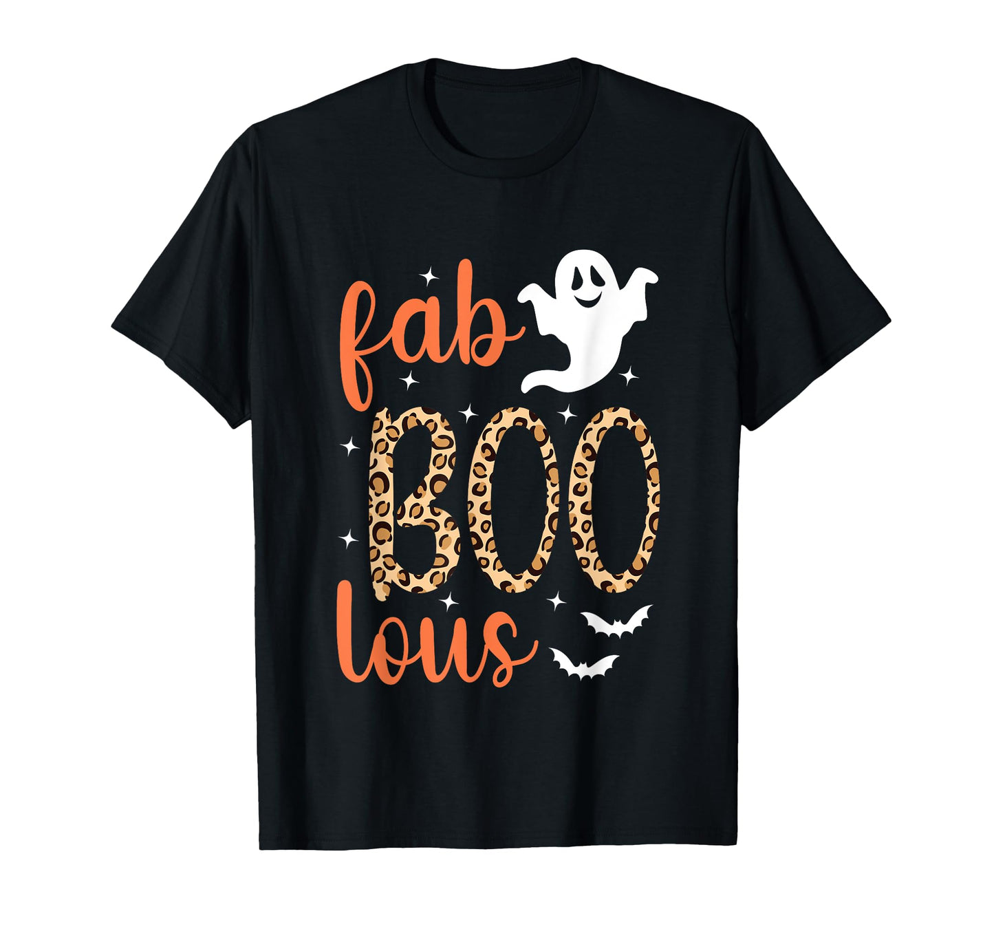Fab Boo Lous Cute Ghost Halloween Fabulous Halloween T-Shirt
