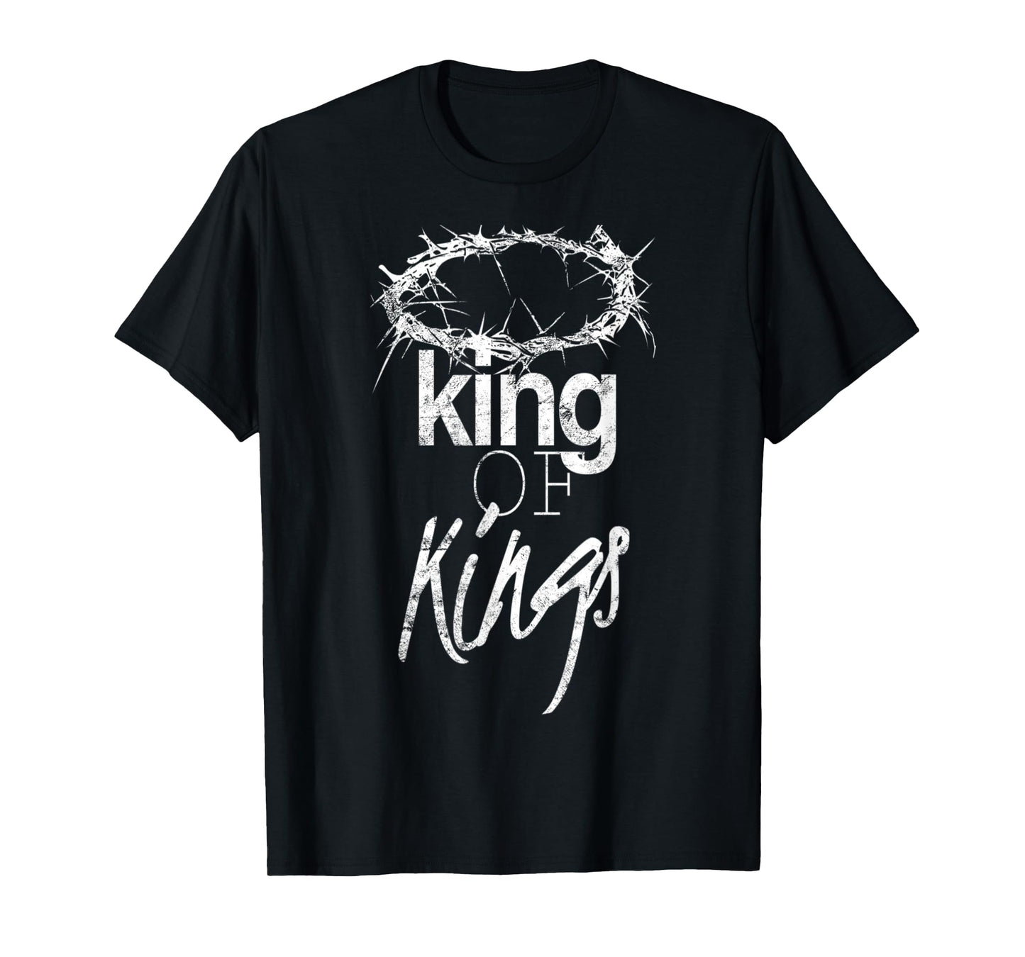 King of Kings distressed Christian t-shirt