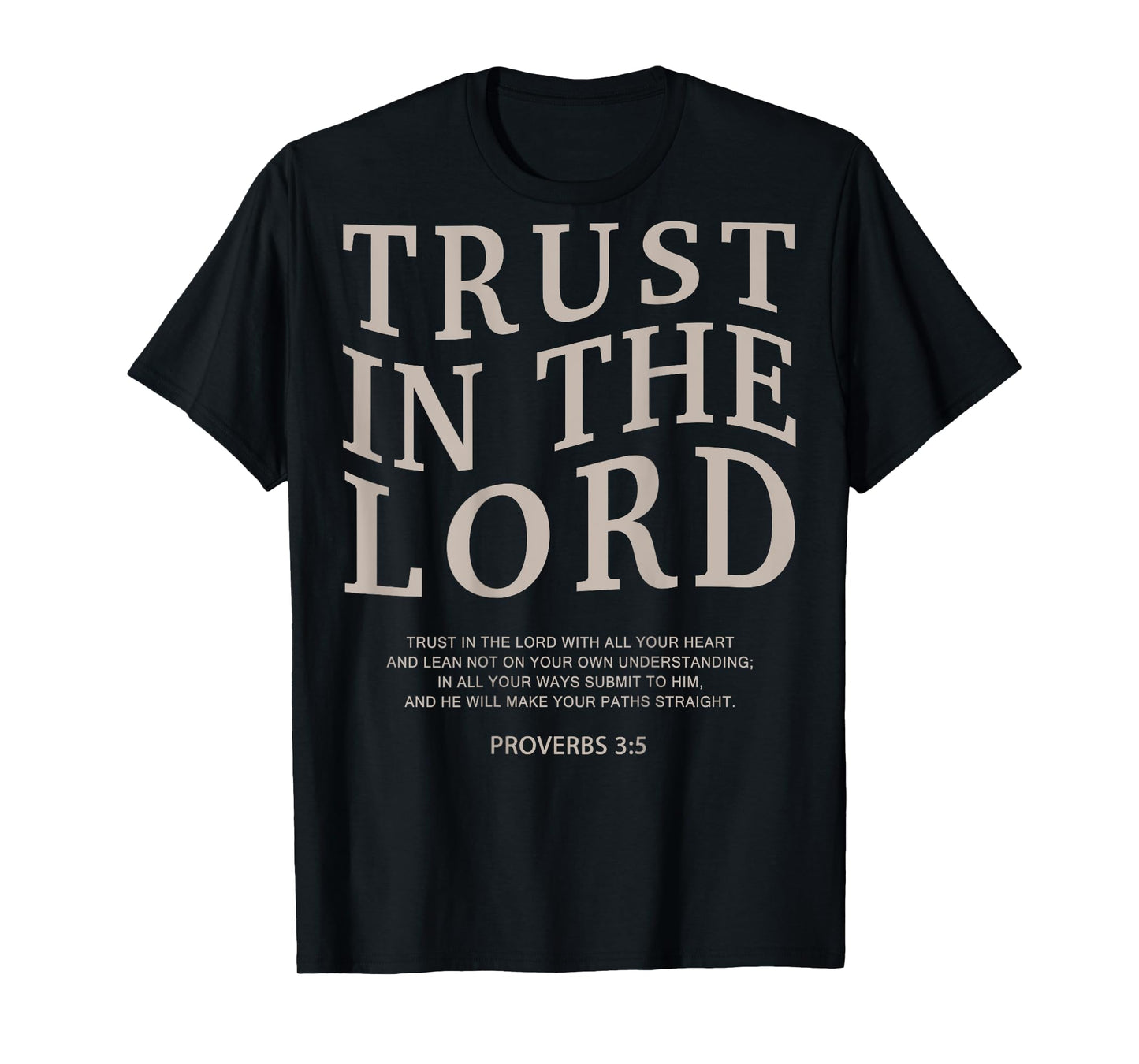 Trust The Lord Christian Men Good God Son Toddler Teen Girl T-Shirt