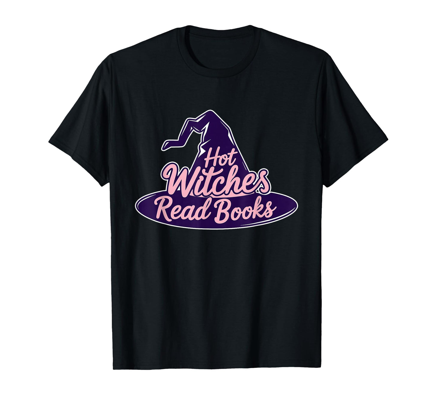 Hot Witches Read Books Spooky Literary Vibes T-Shirt