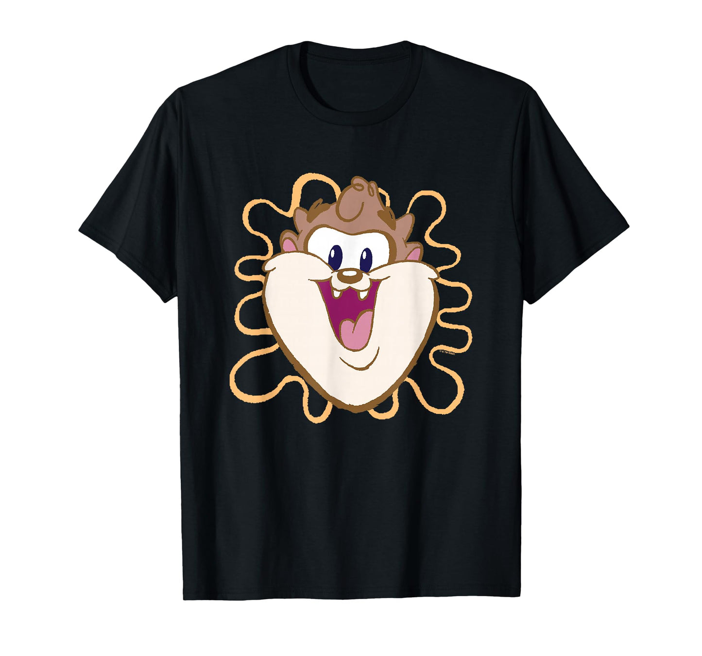 Looney Tunes Baby Looney Tunes Cute Taz Big Face Logo T-Shirt