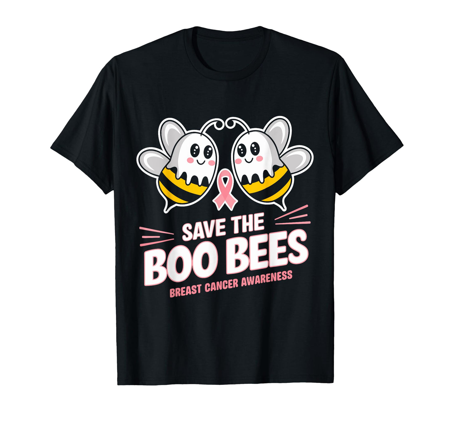 Save The Boobies Breast Cancer Halloween Women T-Shirt
