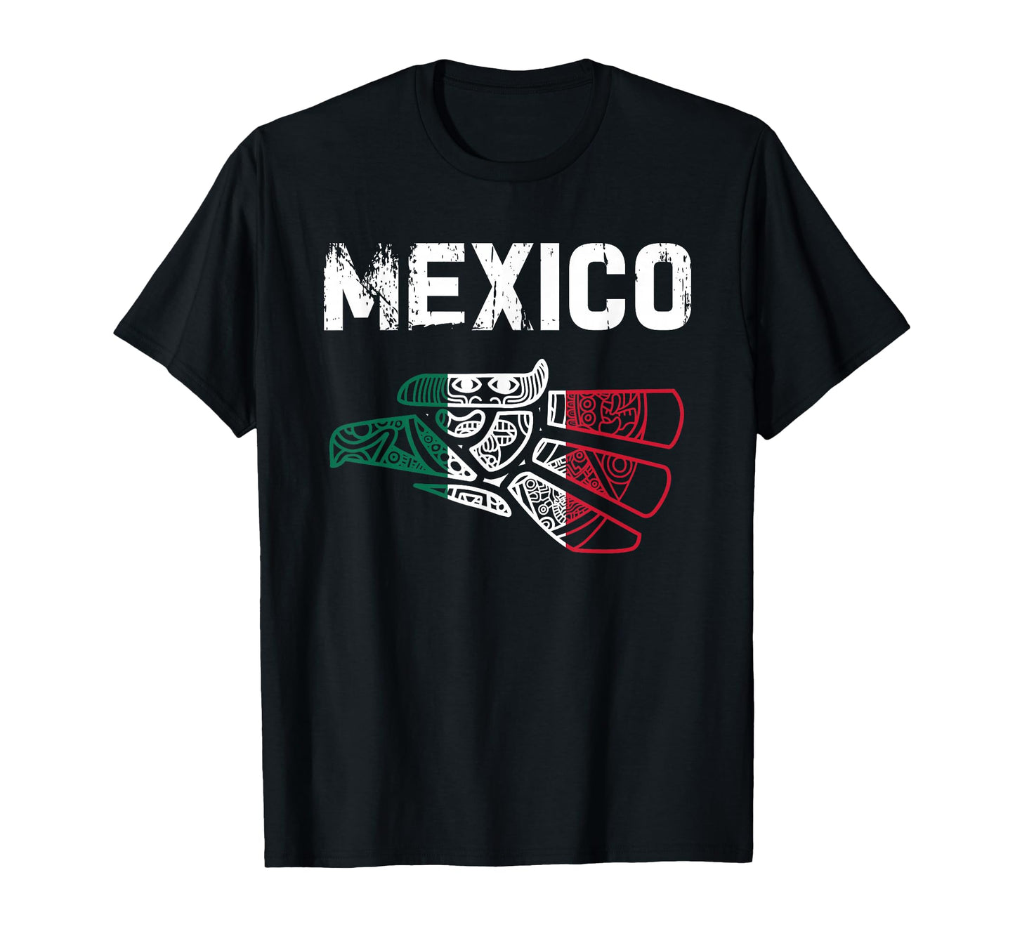Mexico Vintage Mexican Flag Pride Hecho en Mexico Jersey T-Shirt