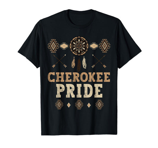 Cherokee Pride Native American Month Heritage Indigenous T-Shirt
