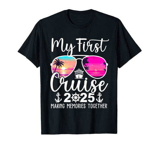 My First Cruise 2025 My First Cruising Summer Vacation Trip T-Shirt