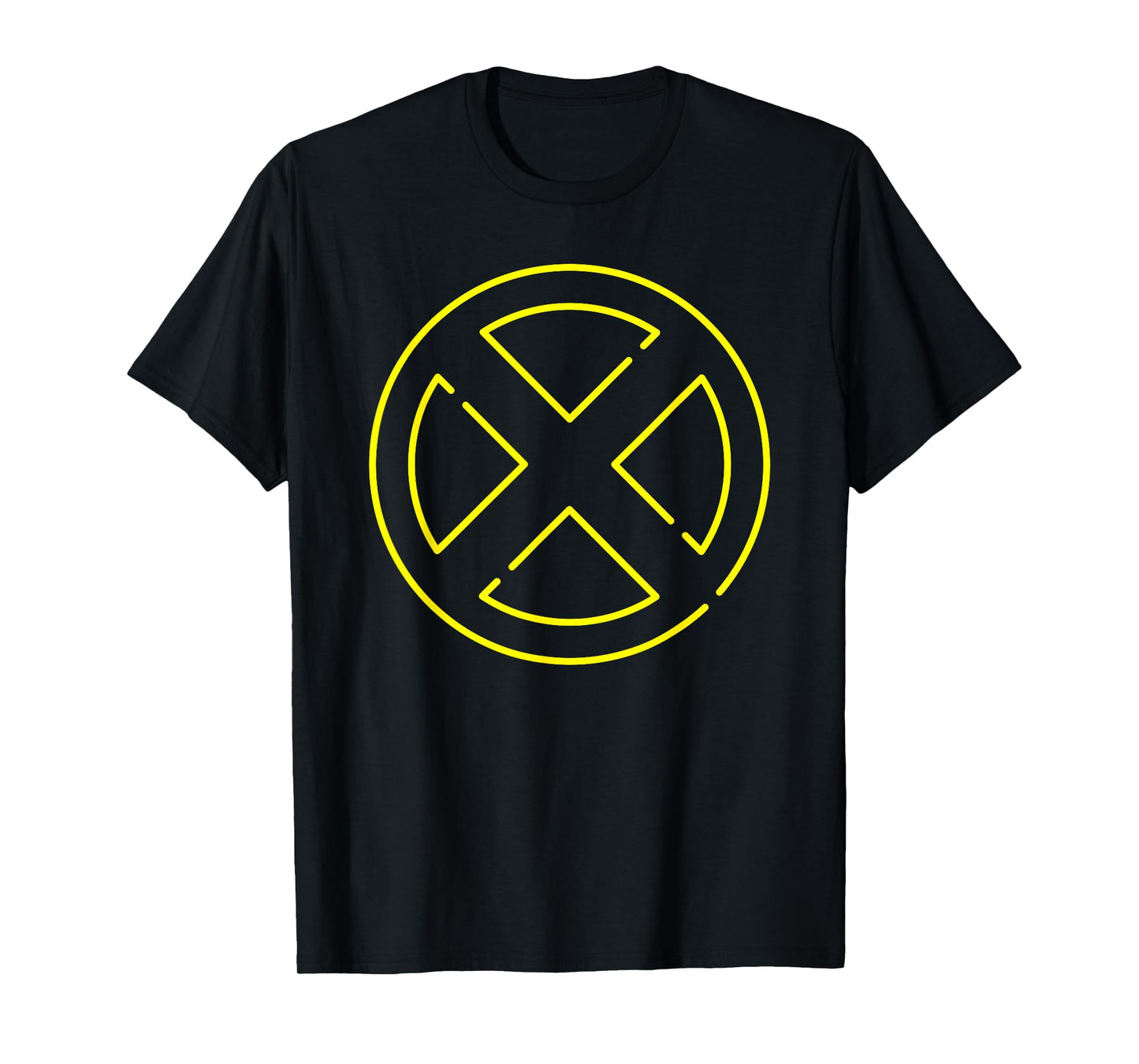 Marvel Super Heroes Neon Light Sign X-Men Symbol X Logo T-Shirt