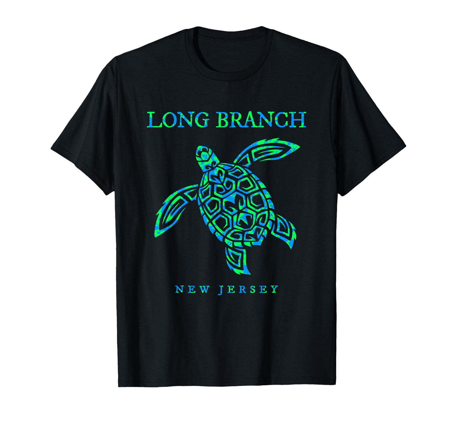 Long Branch New Jersey Sea Turtle Boys Girls Toddler T-Shirt