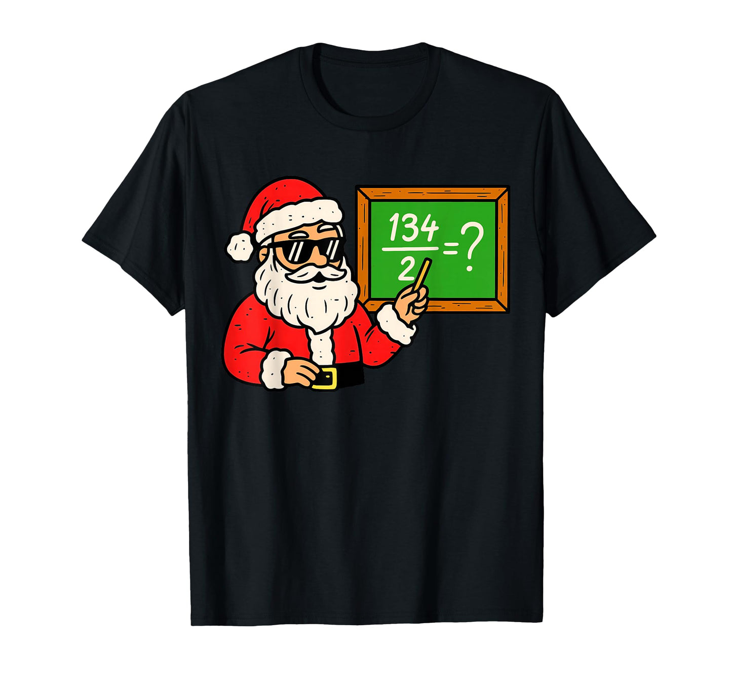 67 Teacher Christmas Santa Six Seven Meme Brainrot Math T-Shirt