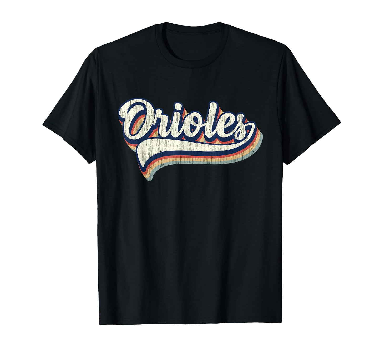 Classic Vintage Retro Gprahic Orioles T-Shirt