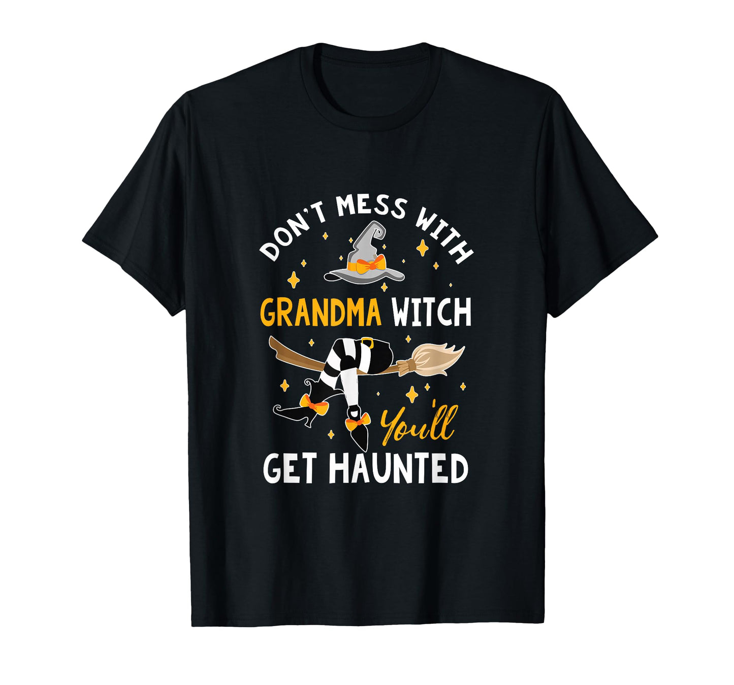 Spooky Funny Grandma Witch Costume Shirt T-Shirt