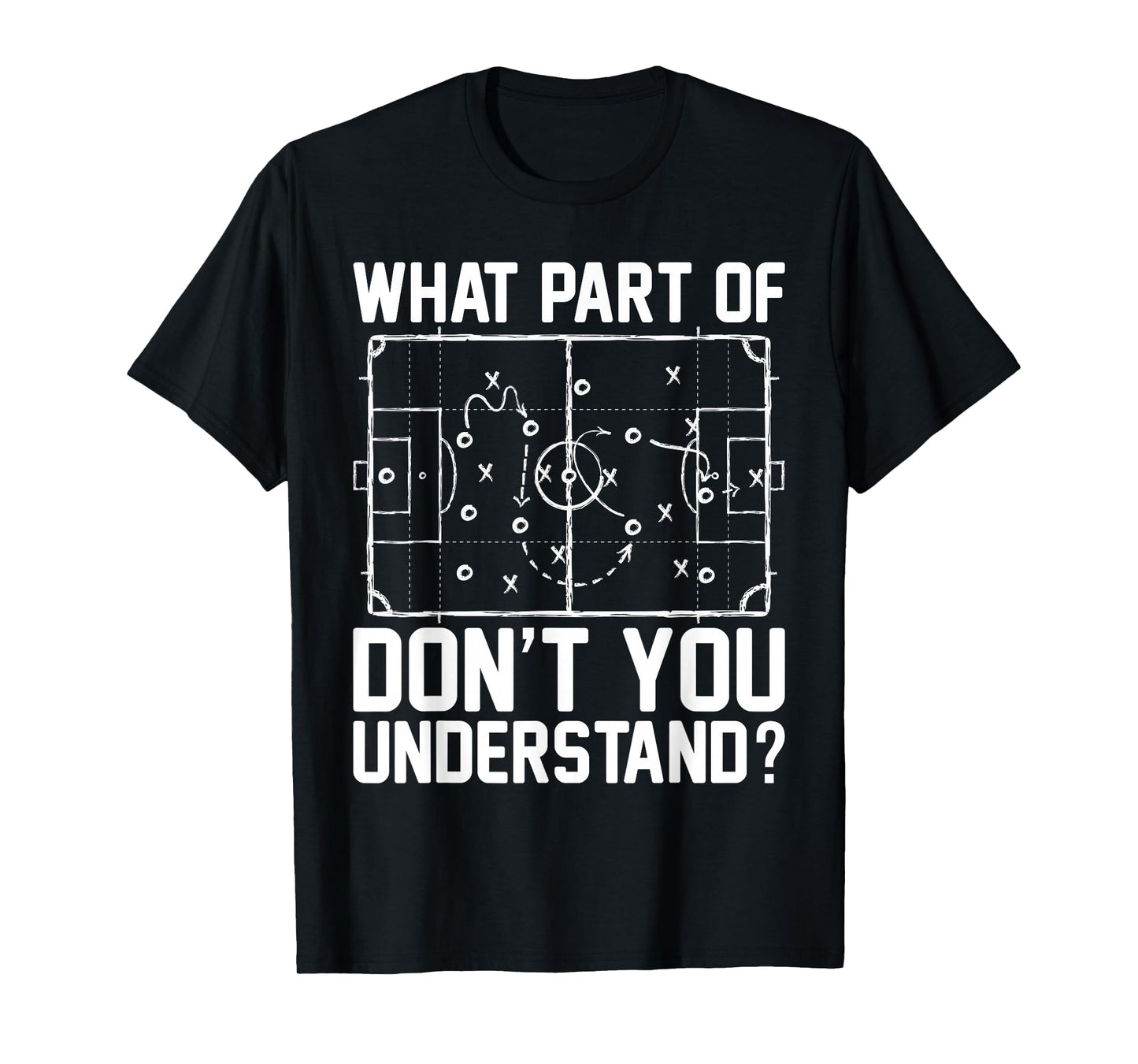 Funny Soccer What Part of Don't You Understand Soccer Coach T-Shirt
