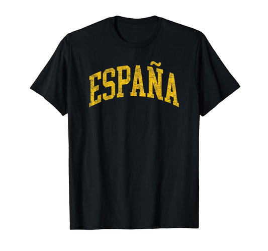 España Vintage Spain Spanish Souvenir Retro Throwback Preppy T-Shirt