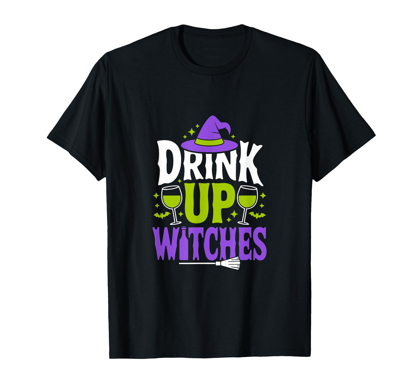 Drink Up Witches Funny Halloween Spooky Drinking T-Shirt