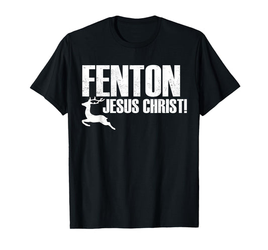 Vintage Jesus Christ, Deer Fenton Christian T-Shirt