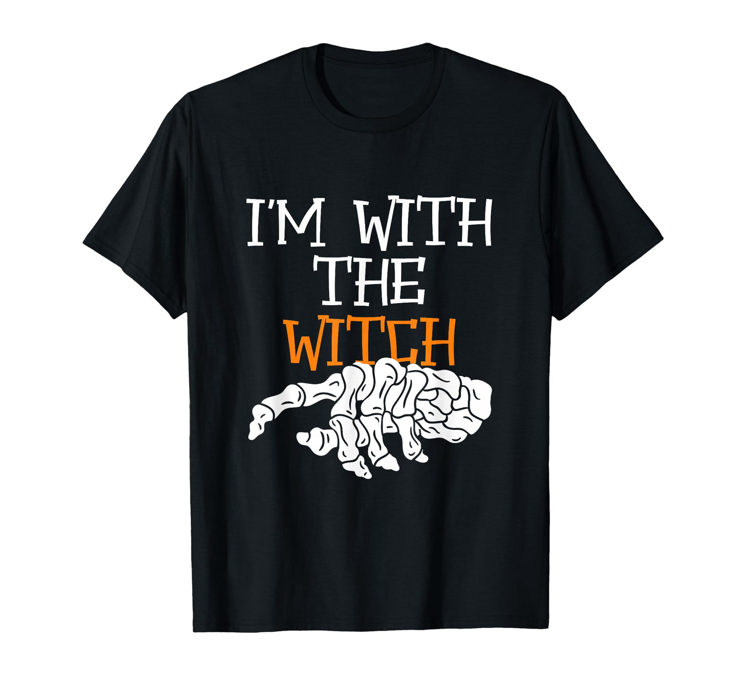 I’m with The Witch Funny Halloween Matching Costume T-Shirt