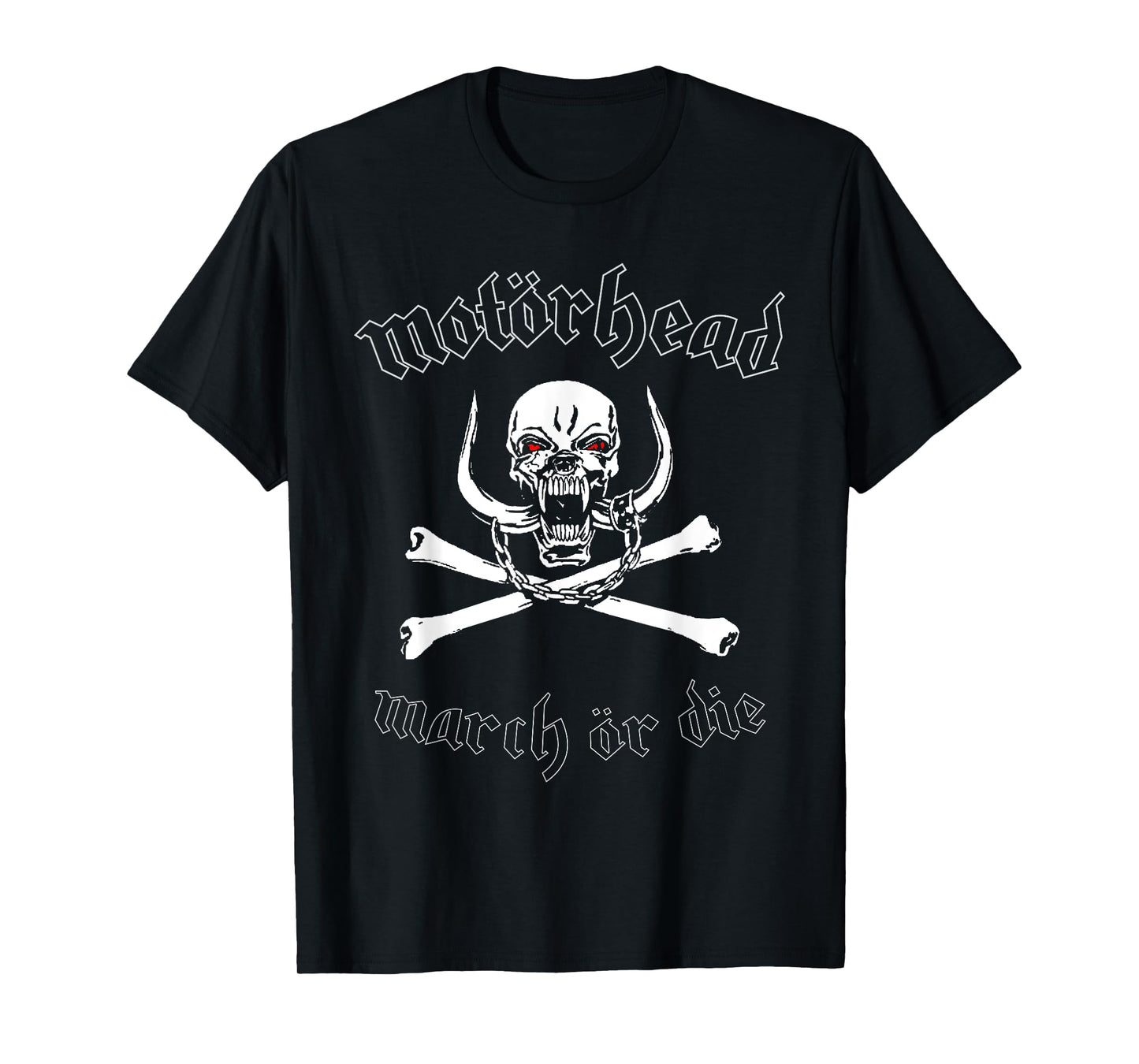 Motörhead – March or Die Cross Bones Black T-Shirt