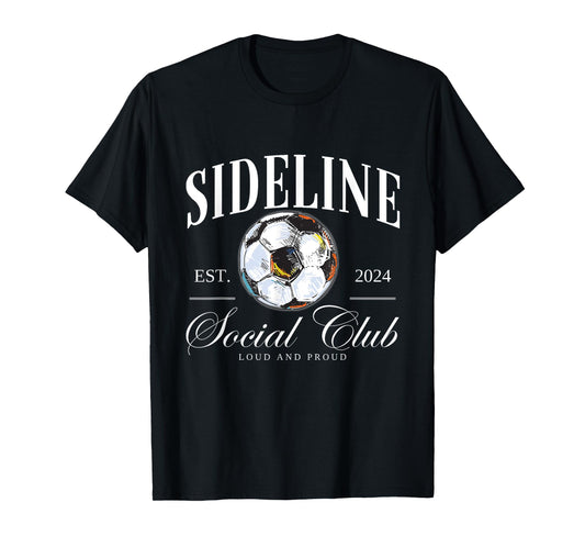 Sideline Social Club Soccer T-Shirt