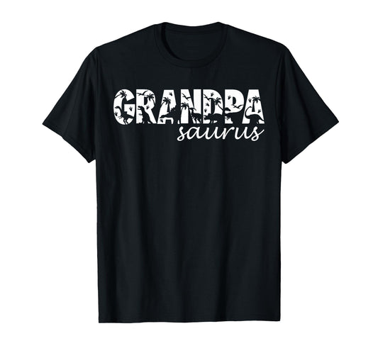 Grandpasaurus T Rex Dinosaur Grandpa Saurus Family Matching T-Shirt