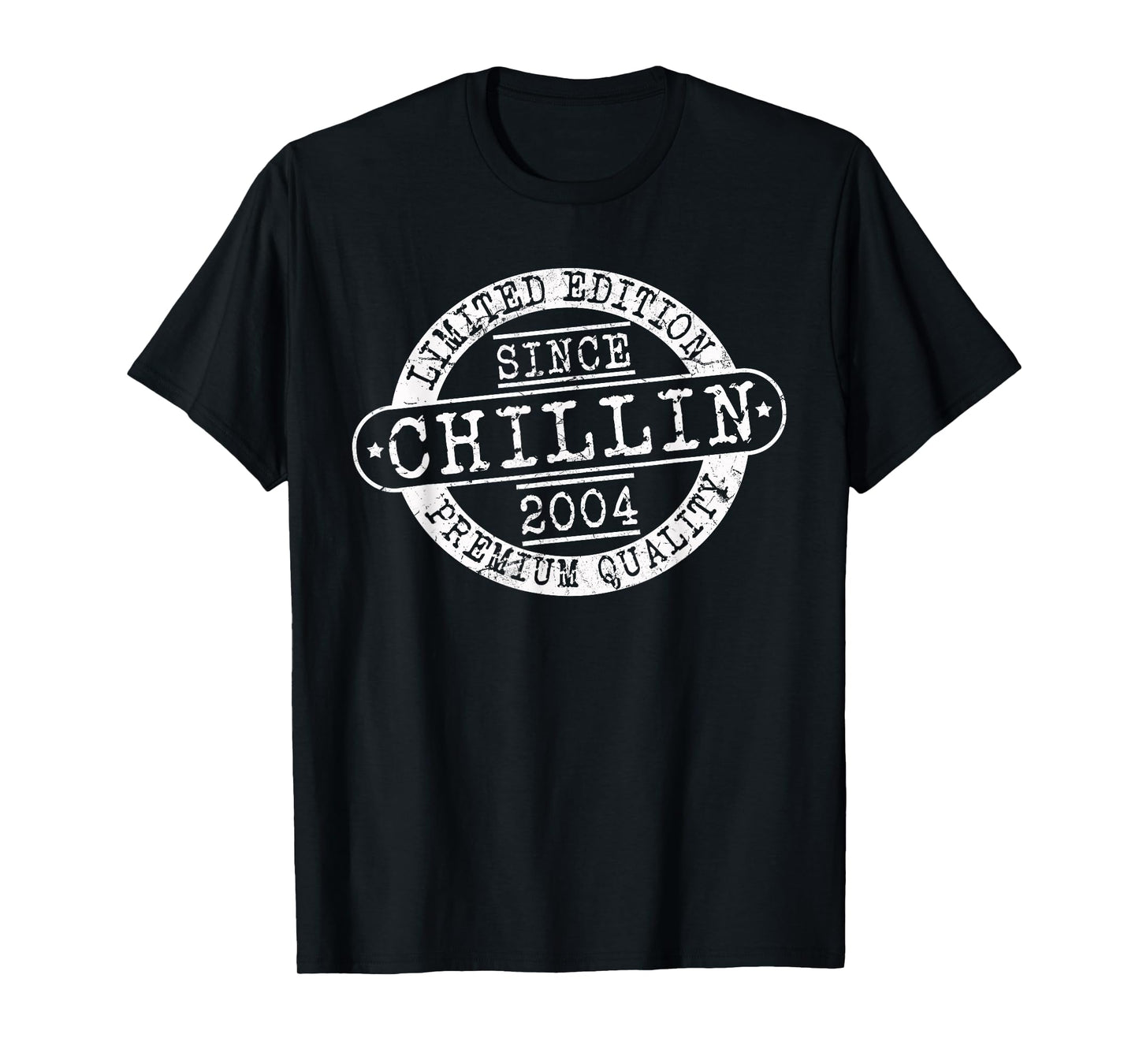 Chillin Since 2004, Vintage Birthday Gifts Born In 2004 T-Shirt