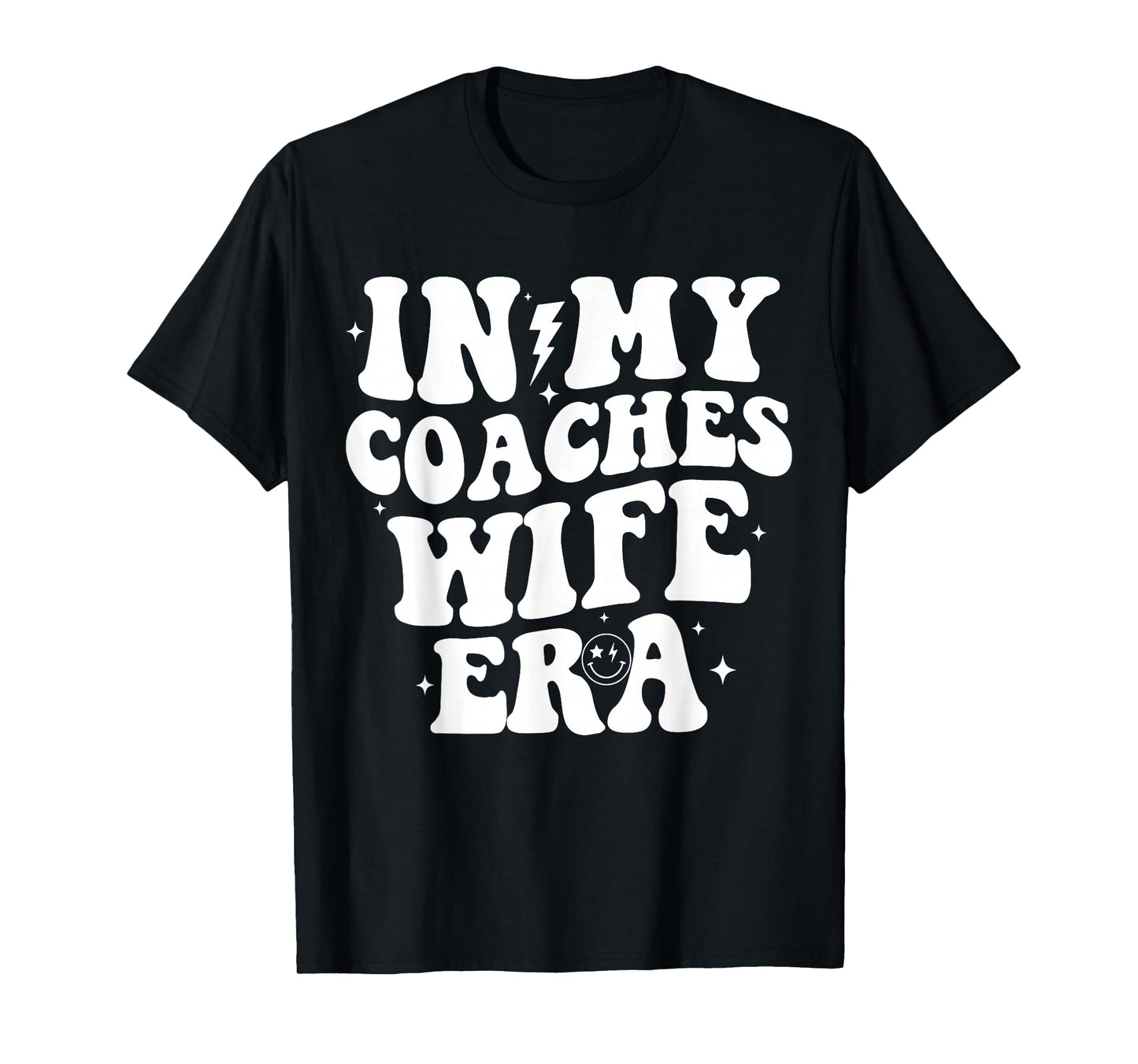 In My Coaches Wife Era Football Basketball Wife Husband T-Shirt