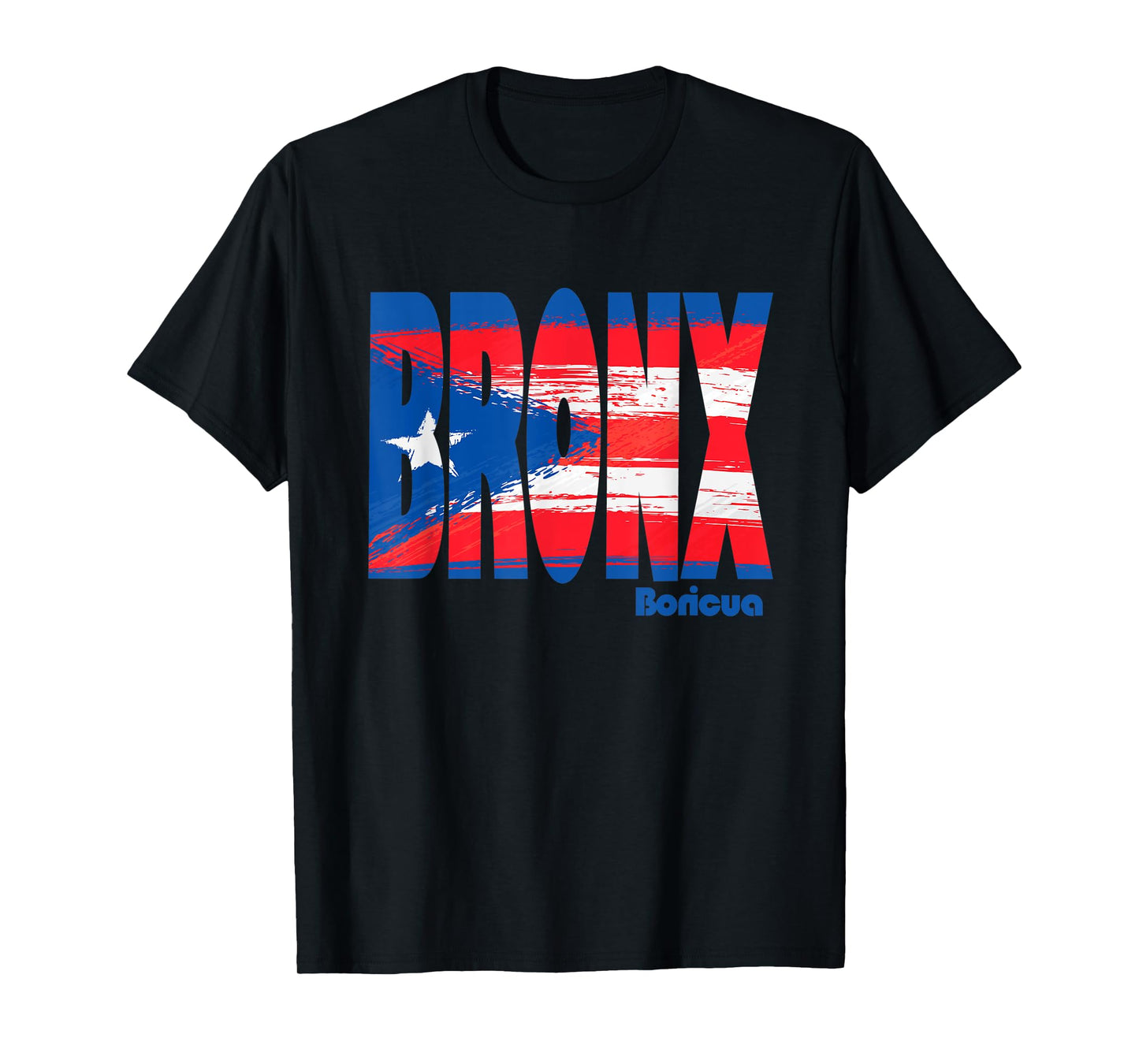 Boricua Roots Puerto Rico Pride PR Bronx Puerto Rico Flag T-Shirt