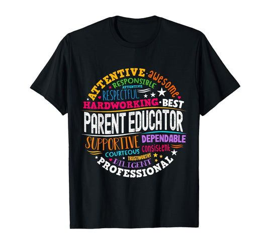 Parent Educator Appreciation Week Back to School T-Shirt