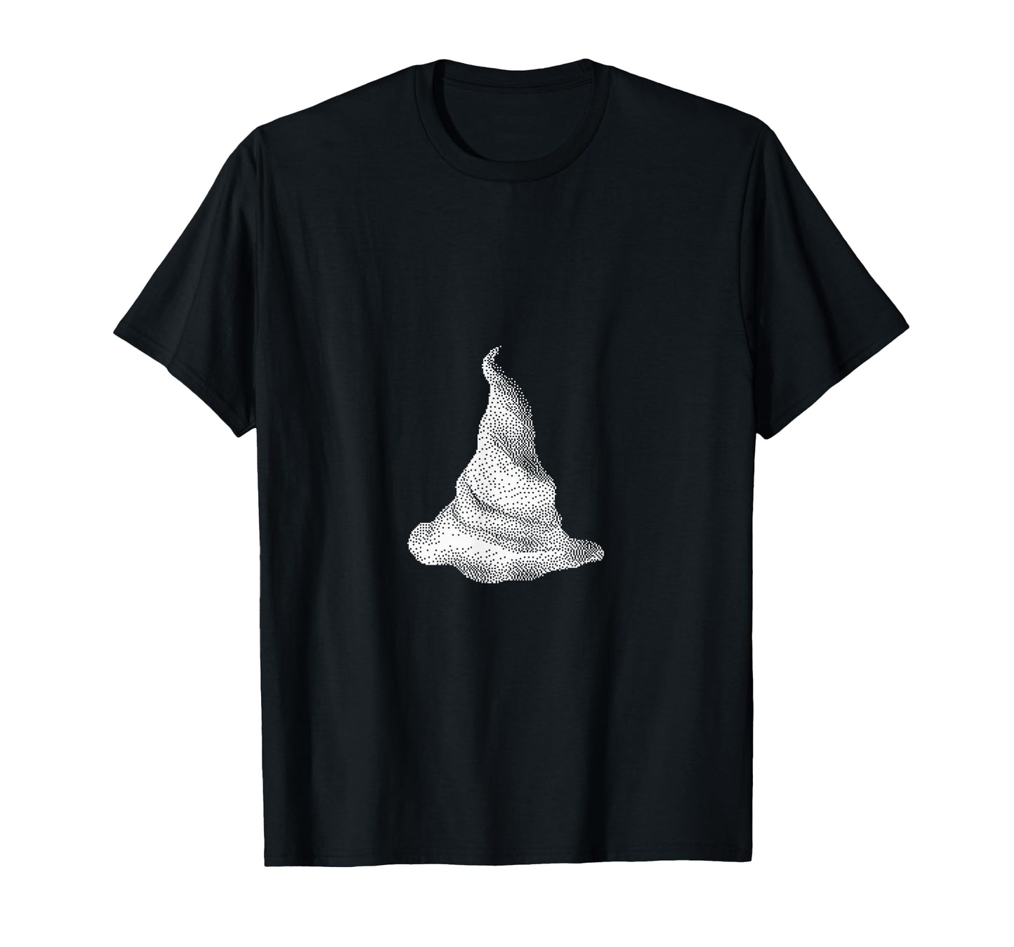 Spooky Witch Hat Occult Halloween Art T-Shirt