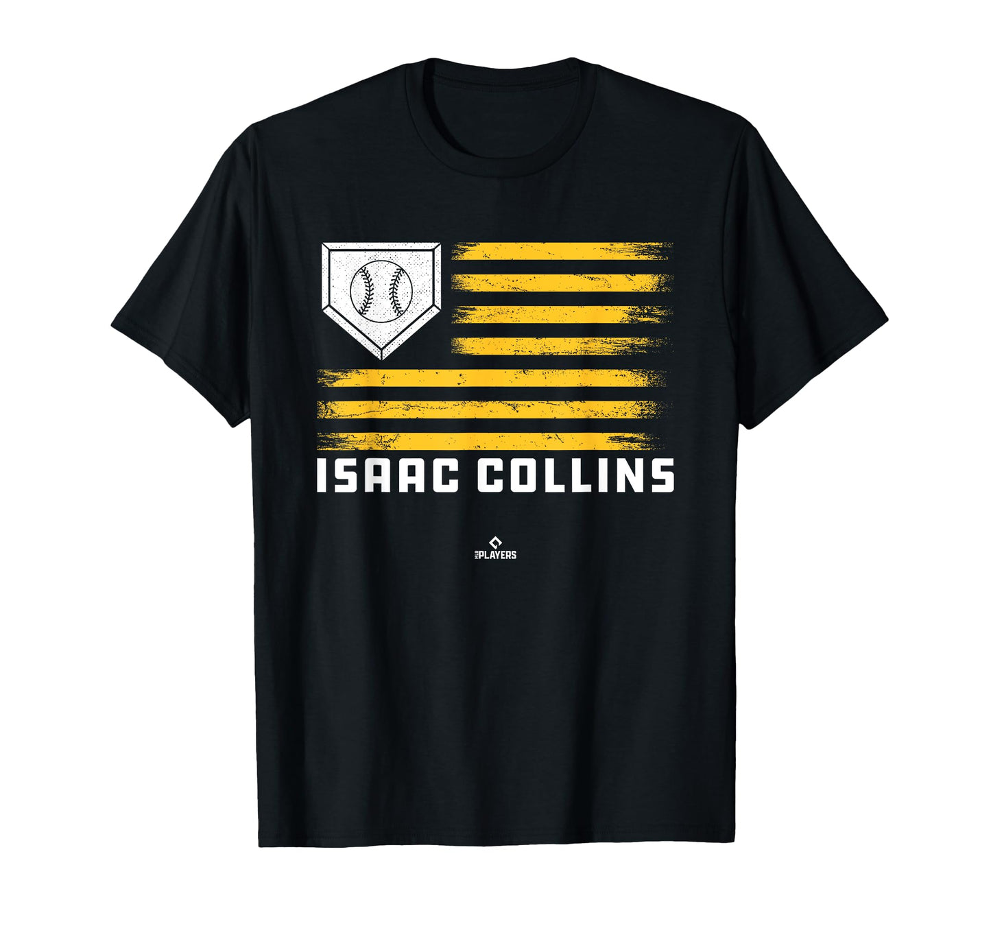 Vintage Flag Gameday Isaac Collins Prospect Baseball Fan T-Shirt